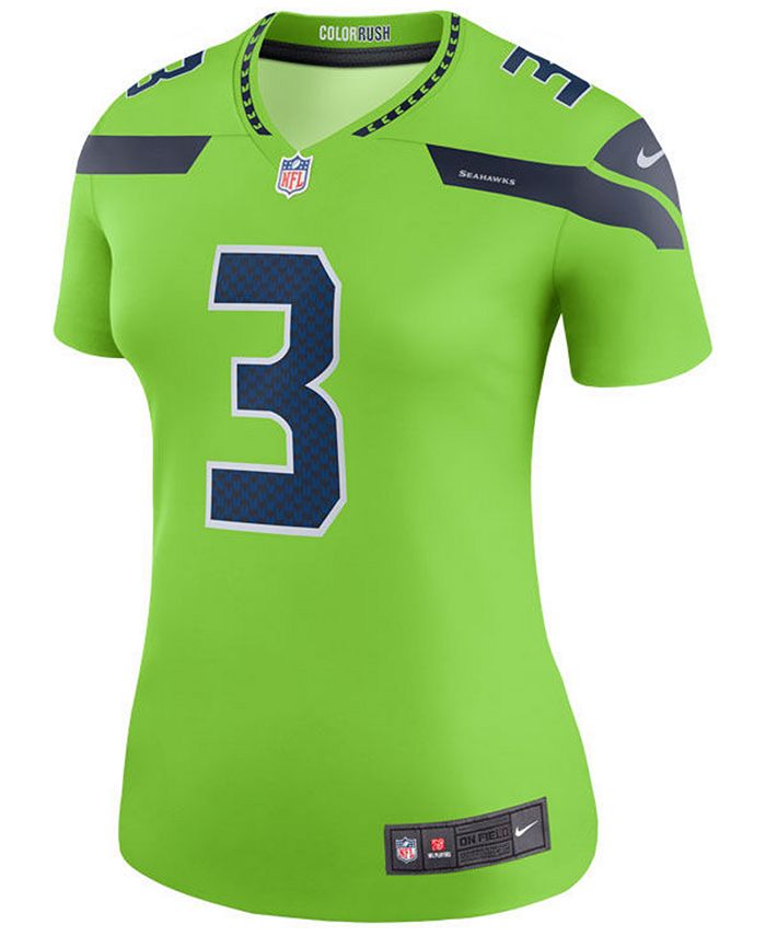 Nike Women's Russell Wilson Seattle Seahawks Color Rush Legend Jersey -  Macy's
