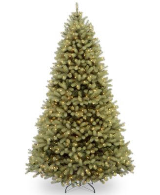 National Tree Company - 9' Downswept Douglas Fir Tree With 900 Dual Color&reg; LED Lights & PowerConnect™