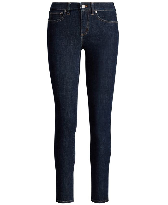 Lauren ralph lauren ultimate slimming premier curvy straight jeans hot sale