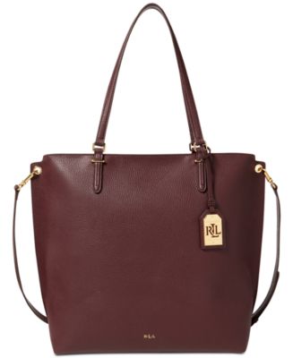 ralph lauren abby tote bag