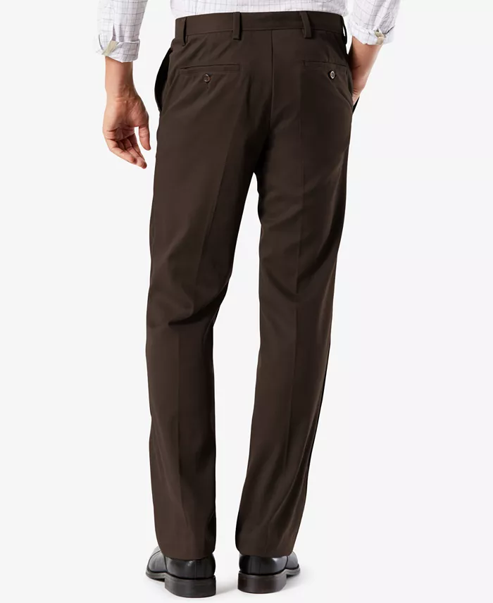 Men's Easy Classic Fit Khaki Stretch Pants - thumbnail 2