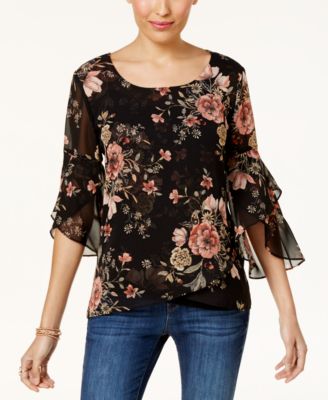 macys style & co tops