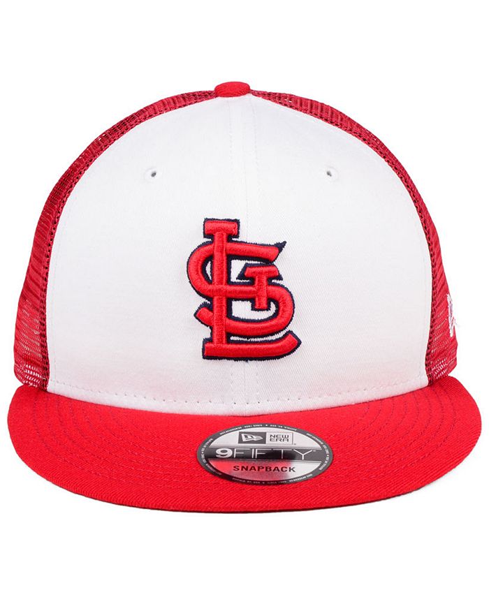 New Era St. Louis Cardinals Old School Mesh 9FIFTY Snapback Cap - Macy's