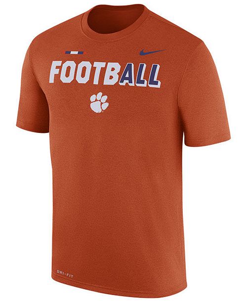 Nike Men S Clemson Tigers Legend Football T Shirt Reviews