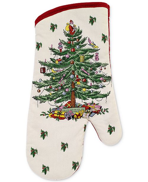 Spode Christmas Tree Oven Mitt, Created for Macy's & Reviews Kitchen