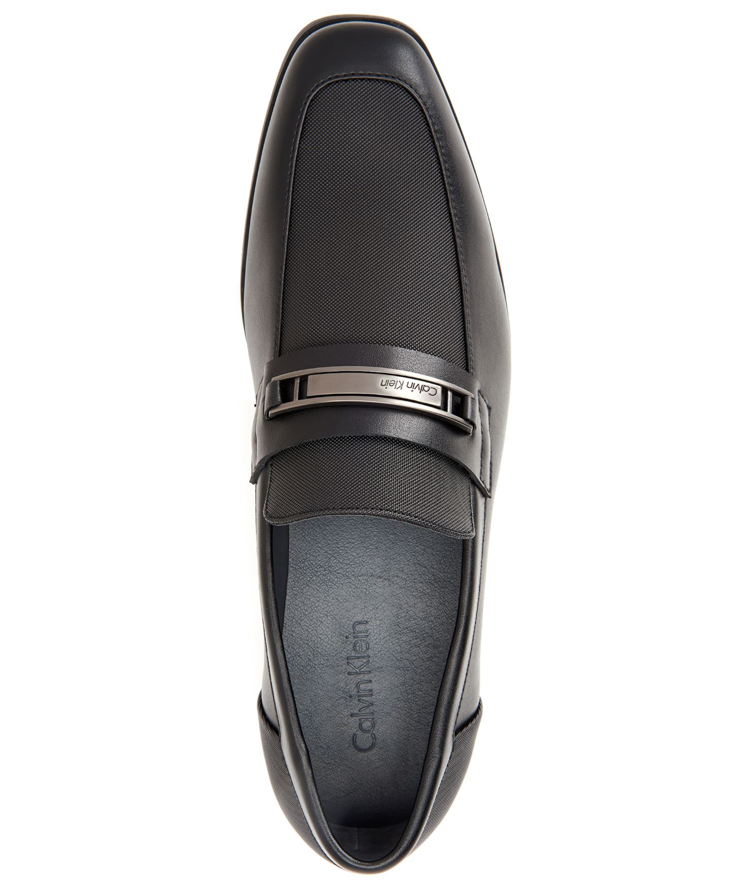 Мужские туфли Calvin Klein Jameson Slip-on Dress Shoes, цвет: Чёрный — фото 4