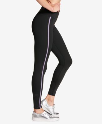 Legging Training DKNY Sport Taille Haute - Femme XS - Noir Cityscape - Enfilage Facile
