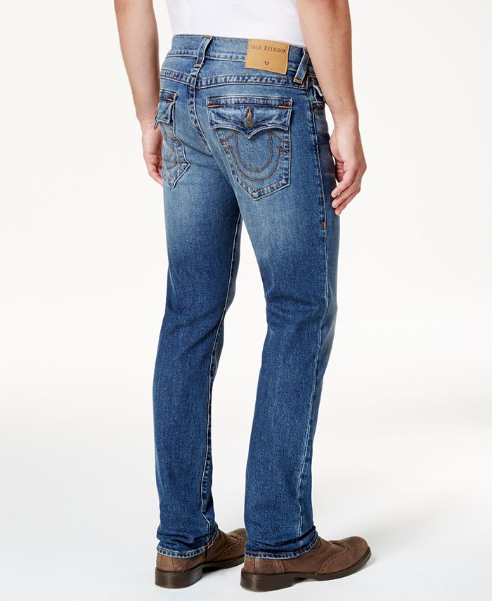 True Religion Men's Straight Fit Stretch Jeans - Macy's