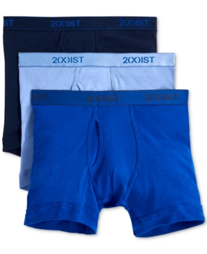 2(x)ist Men's Underwear Essentials Boxer Brief 3 Pack