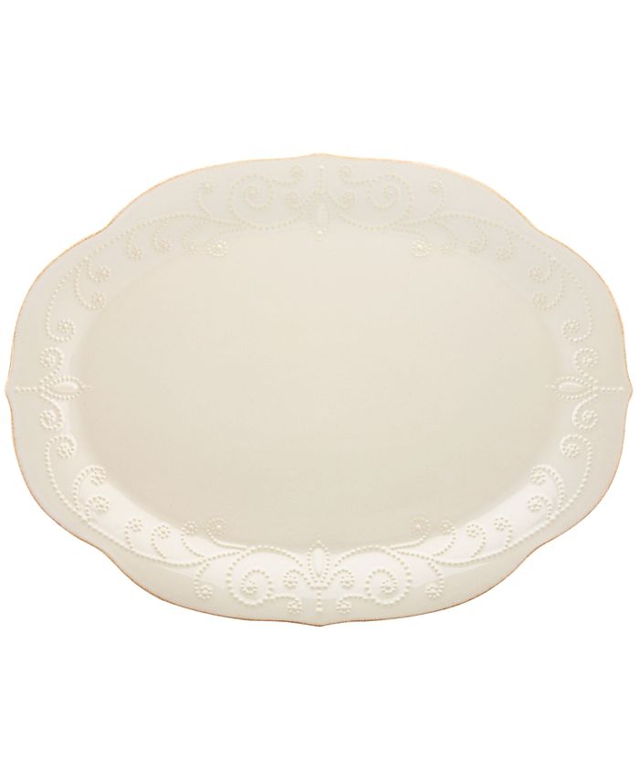 Lenox - French Perle White Oval Platter