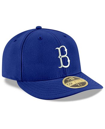 New Era 59Fifty Brooklyn Dodgers Cooperstown Blue Low Profile Cap -  NE60240472