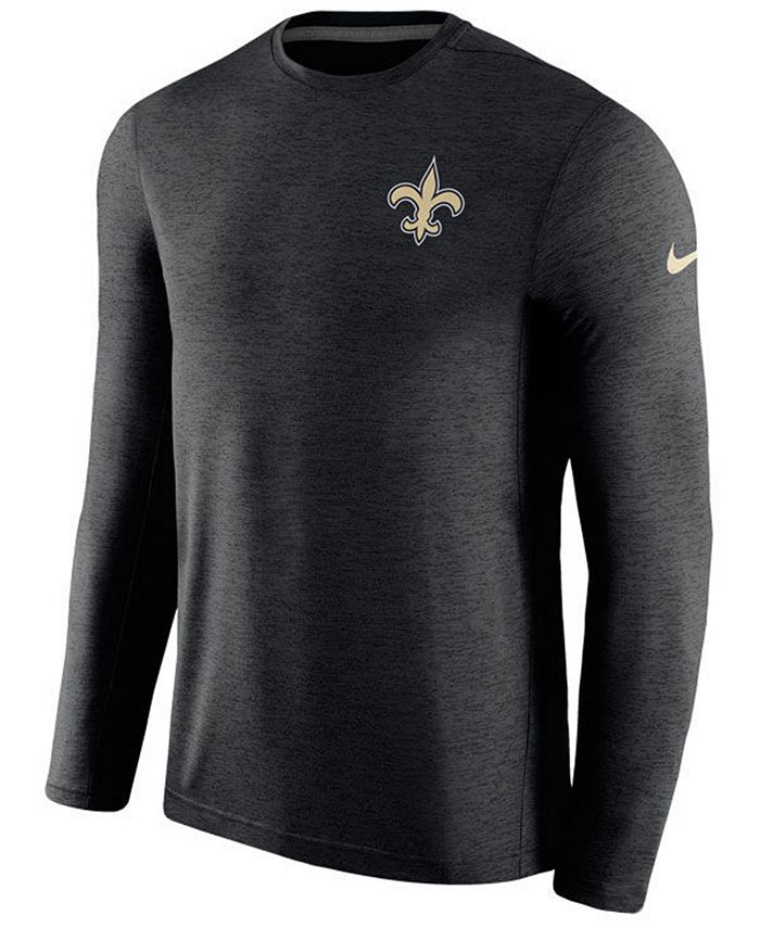 Nike Men's New Orleans Saints Coaches Long Sleeve T-Shirt & Reviews ...