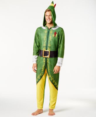 Briefly Stated - Men's Buddy the Elf Jumpsuit Pajamas