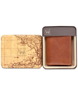 Patricia Nash Men's Leather L-Fold Wallet