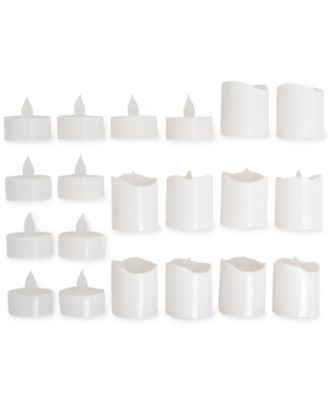 Studio Mercantile - 21-Pc. Flameless LED Tealight Candles Set
