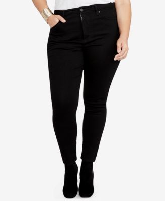 RACHEL Rachel Roy - Plus Size High-Waist Skinny Jeans