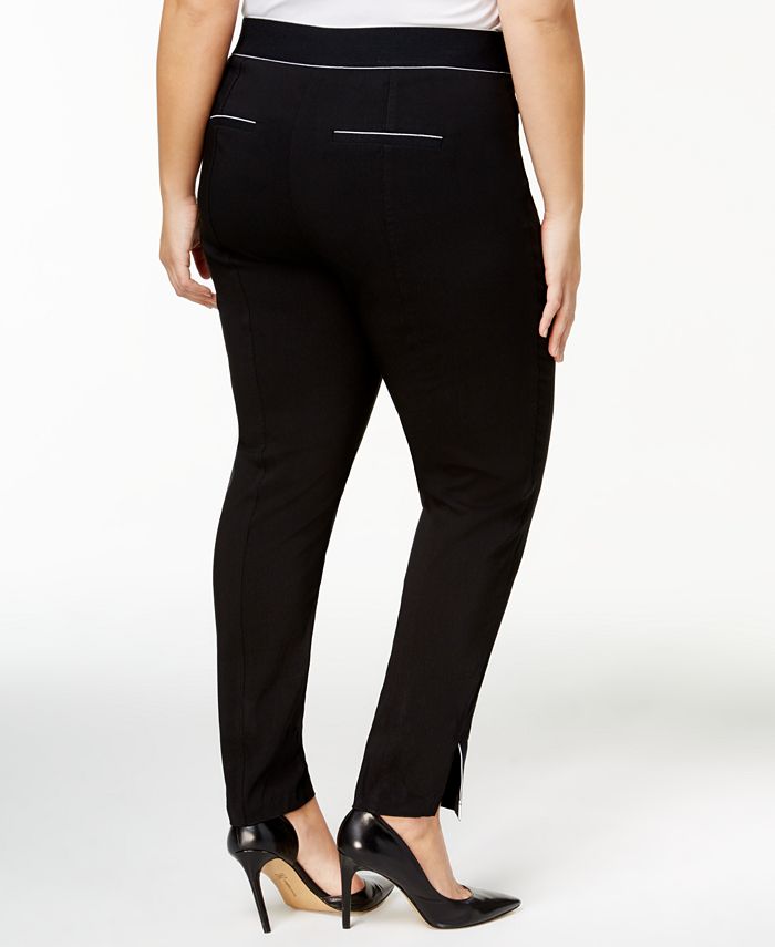 INC International Concepts I.N.C. Plus Size Skinny Pants, Created for ...