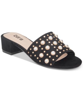 Bar III - Jazzy Slide-On Sandals