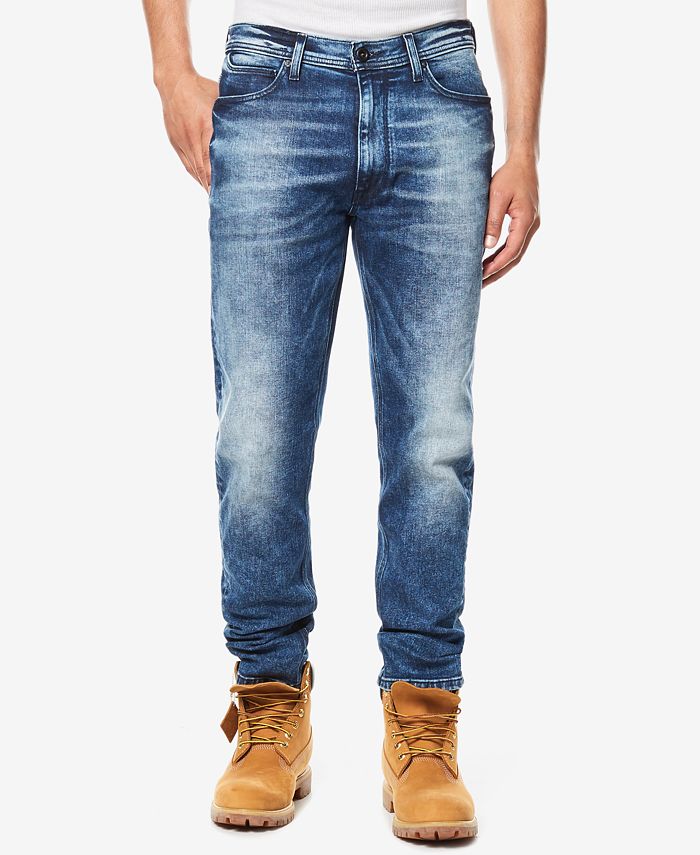 Sean John Men s Athlete Relaxed Tapered Fit Stretch Jeans Created