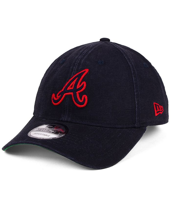 New Era Atlanta Braves Chain Stitch 9TWENTY Cap - Macy's
