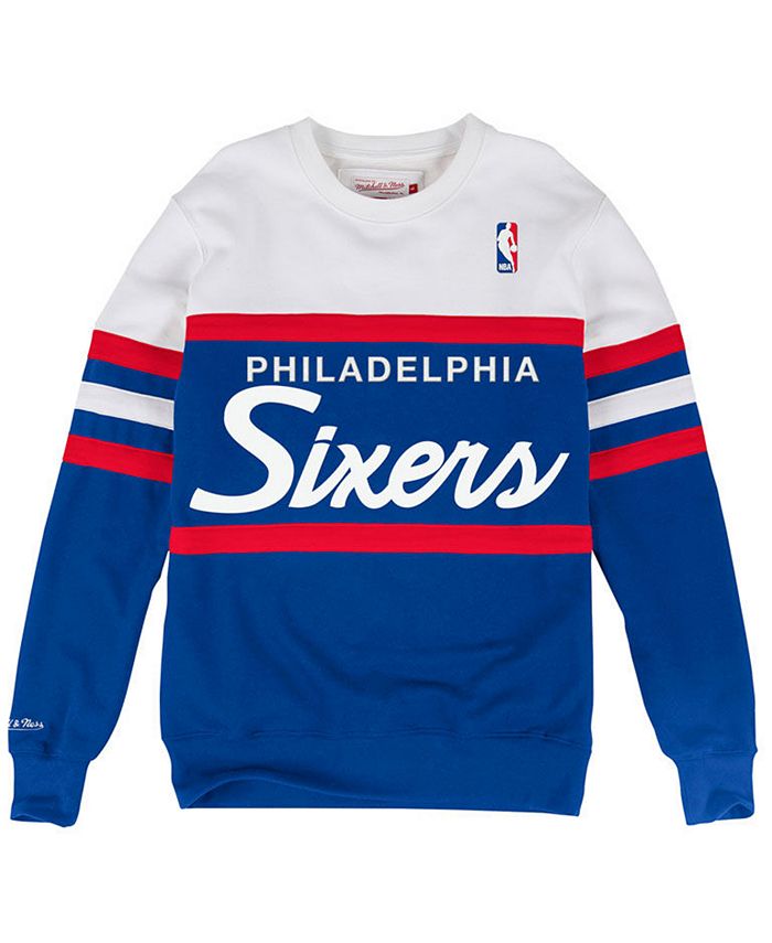 Mitchell & Ness Men's Philadelphia 76ers Head Coach Crew Sweatshirt &  Reviews - Sports Fan Shop By Lids - Men - Macy's