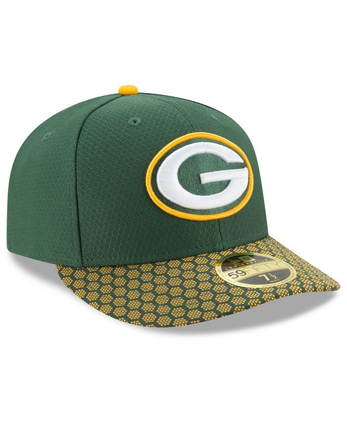 New Era Green Bay Packers Sideline Low Profile 59FIFTY Fitted Cap Macy's