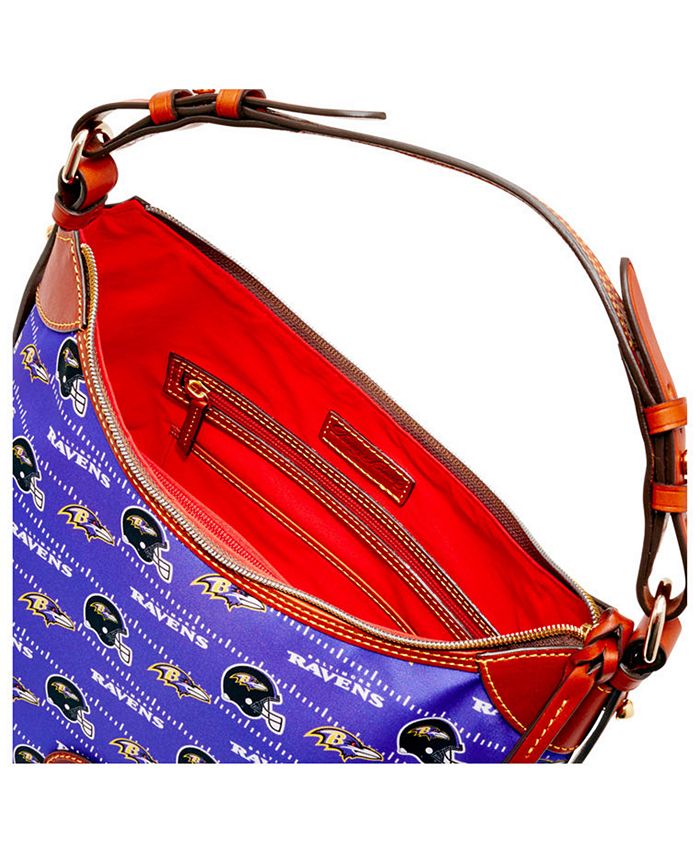 Officially Licensed NFL Pebble Split Hobo Bag