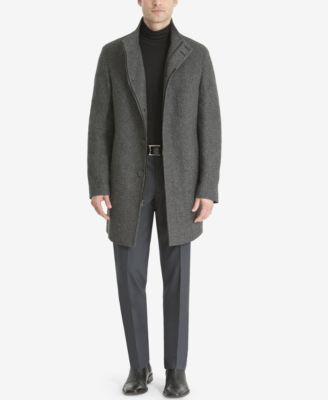 Calvin Klein - Men's Milton Slim-Fit Overcoat