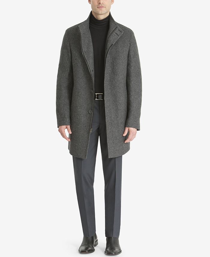 Calvin klein slim fit overcoat top