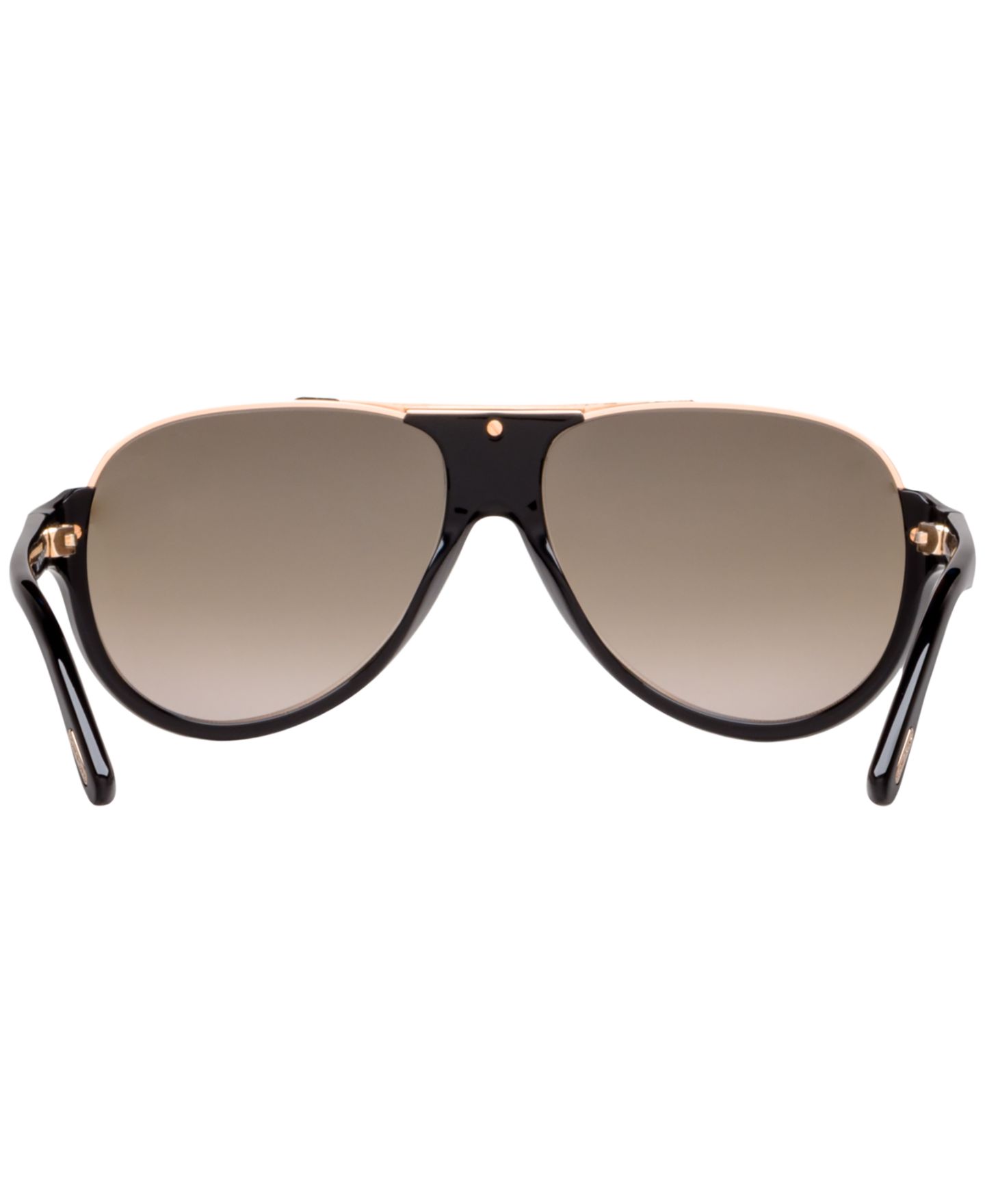 Женские солнцезащитные очки Tom Ford Dimitry Sunglasses, FT0334, цвет: Чёрный / Зелёный градиентный — фото 4