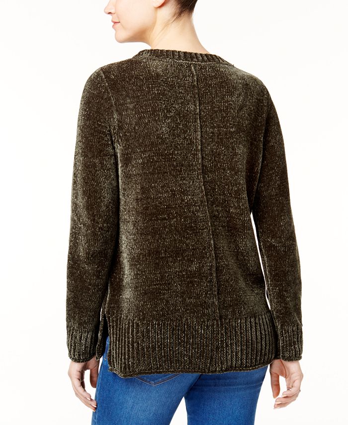 Style & Co Petite Chenille Sweater, Created for Macy's & Reviews ...