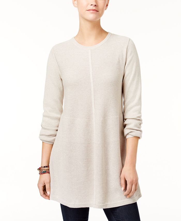 Macy s tunic hot sale sweaters