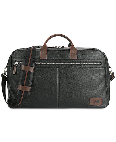 Solo Men's Bayside Leather Duffel Bag - All Accessories - Men - Macy's