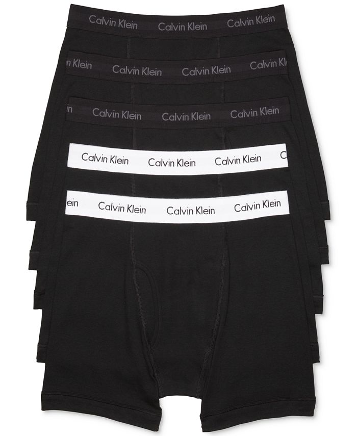 Calvin Klein 5-Pack. Cotton Classic Boxer Briefs & - Underwear Socks Men - Macy's