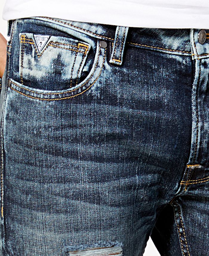 GUESS Men's Carpenter Skinny Stretch Jeans Macy's