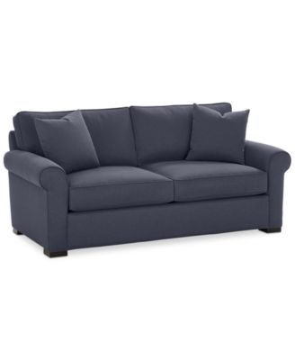 Furniture - Astra Fabric Loveseat: Custom Colors, Created for Macy's