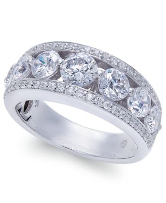 Certified Diamond Band Ring in 14k White Gold (2 ct. t.w.)
