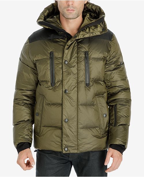 Michael Kors Men's Iridescent Ski Jacket & Reviews - Coats & Jackets ...