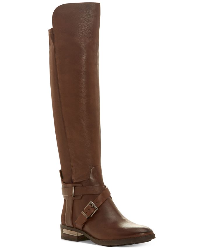 Vince Camuto Paton Wide-Calf Riding Boots - Macy's