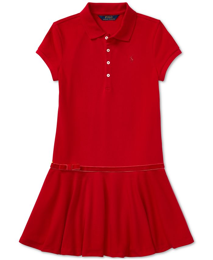 Polo Ralph Lauren Ralph Lauren Pleated Polo Dress Big Girls Macy s