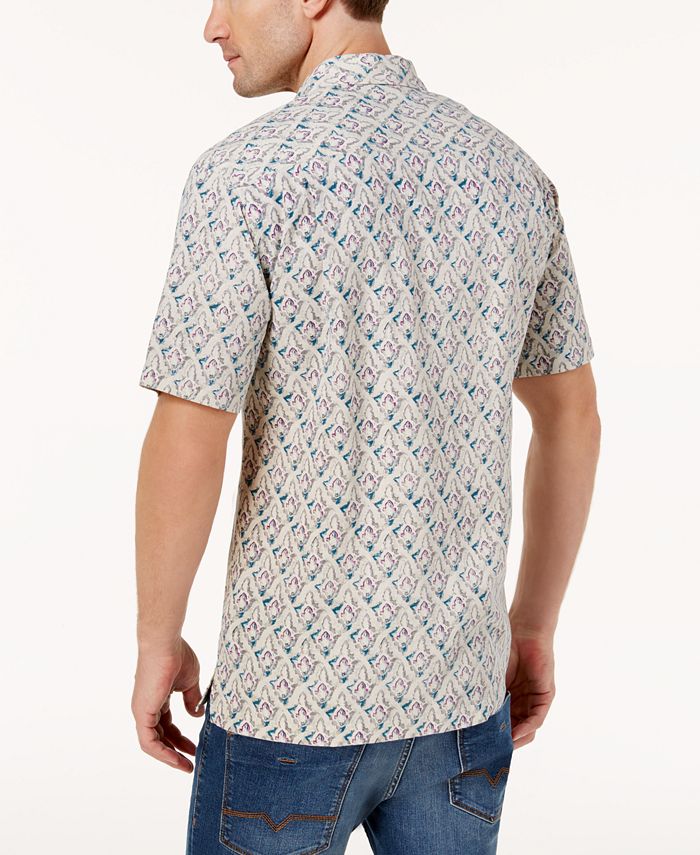 Tommy Bahama Men's Geometric-Print Shirt & Reviews - Casual Button-Down ...