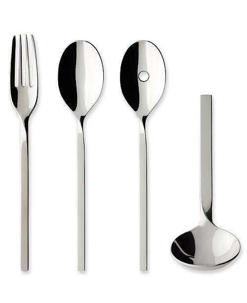 Villeroy Boch Flatware 18 10 New Wave 4 Piece Serving Set