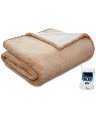 Electric Reversible Plush to Berber Blankets