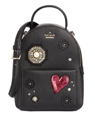 Kate Spade Finer Things Merry Mini Leather Shearling Backpack Crossbody Bag The Everyday Purse makes the perfect gift for the woman who  main image 3