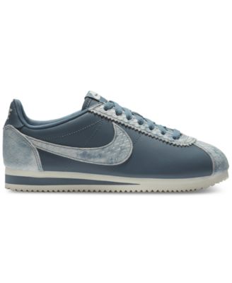 women's classic cortez premium casual sneakers from finish line