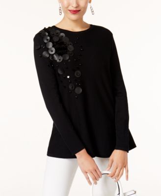Alfani - Embellished Sweater