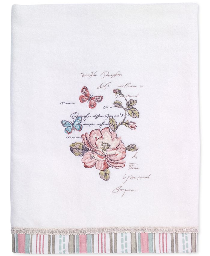 Avanti - Butterfly Garden Cotton Bath Towel
