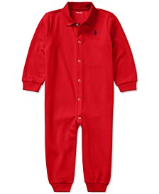 Ralph Lauren Baby Boys Classic Polo Coverall