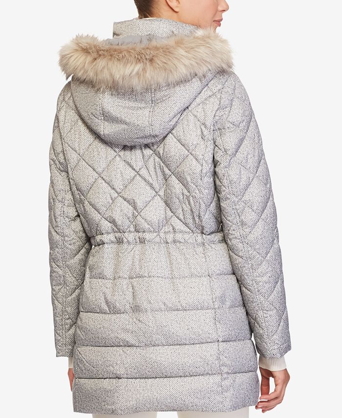 Lauren Ralph Lauren FauxFur Down Coat Macy's