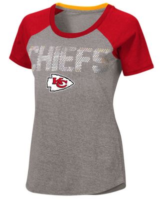 Touch by Alyssa Milano Women's Kansas City Chiefs Conference T-Shirt ...